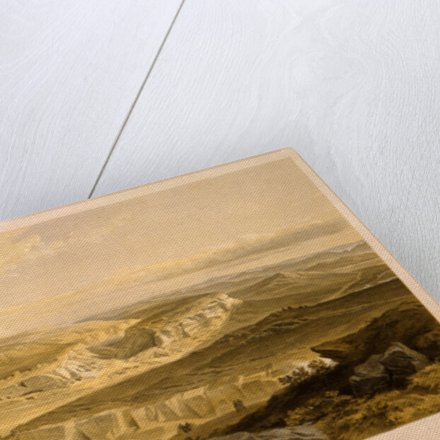 The ruins of Inkermann and city of caverns by William Simpson