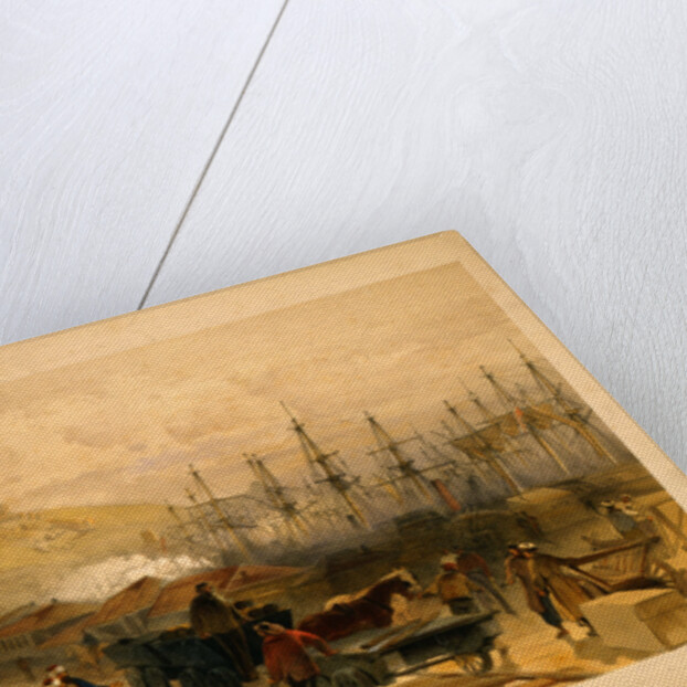 The railway at Balaklava, looking south by William Simpson