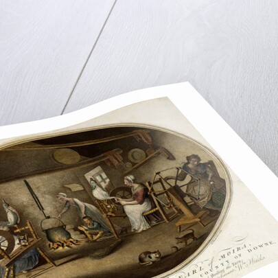 Spinning, reeling with the clock reel, and boiling the yarn by Anonymous