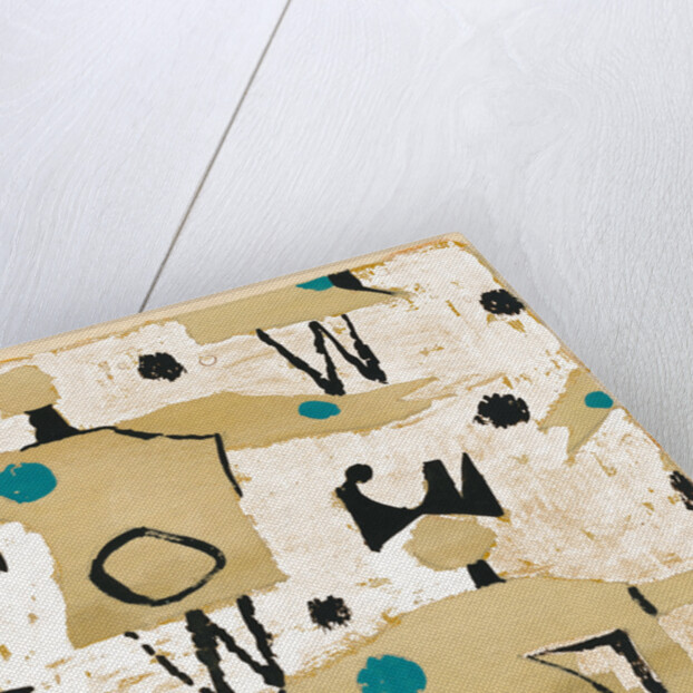 Figures with blue dots 1 by Petra James