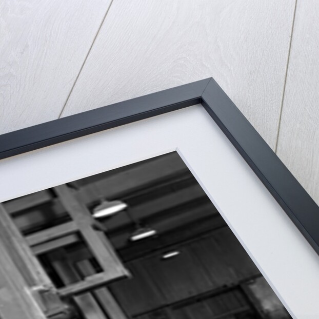 Mt. Holyoke, Massachusetts - Paper. American Writing Paper Co. Super-calender - putting on roll, starting operation, 1936 by Lewis Hine