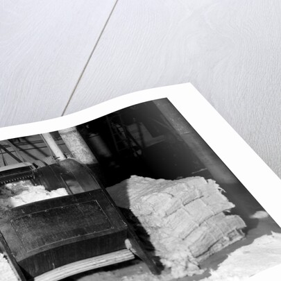 Manchester, New Hampshire - Textiles. Pacific Mills. Opener picker. by Lewis Hine