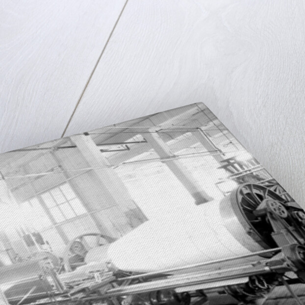 Paterson, New Jersey - Textiles. Large textile machine., June 1937 by Lewis Hine