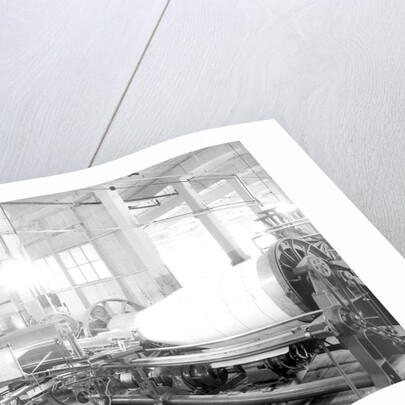 Paterson, New Jersey - Textiles. Large textile machine., June 1937 by Lewis Hine