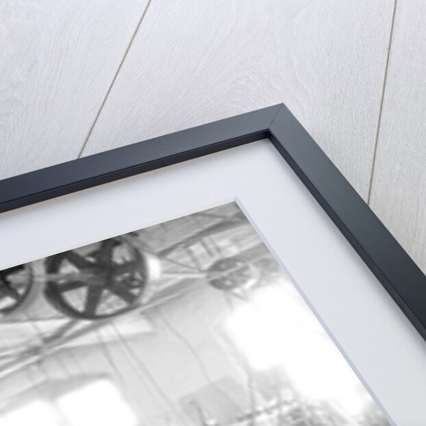 Paterson, New Jersey - Textiles. Two views of an idle petty shop. Taken in the Barnet Mills, June 1937 by Lewis Hine