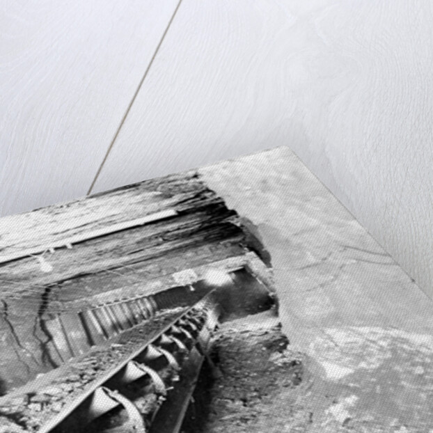 Mining equipment - conveyor, 1936 by Lewis Hine