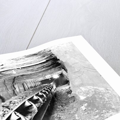 Mining equipment - conveyor, 1936 by Lewis Hine