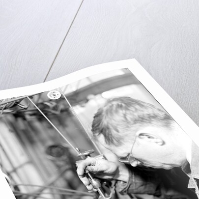 Lancaster, Pennsylvania - Hamilton Watch. Damaskeening by Lewis Hine