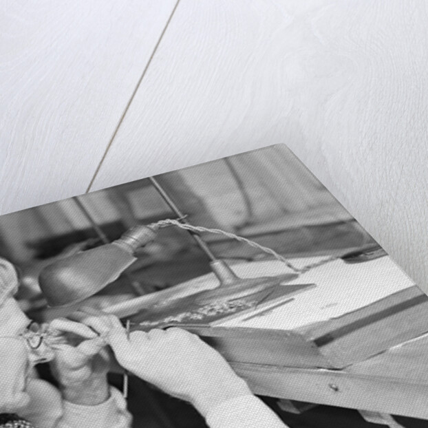 Lancaster, Pennsylvania - Hamilton Watch. Operation - inspecting plate by Lewis Hine