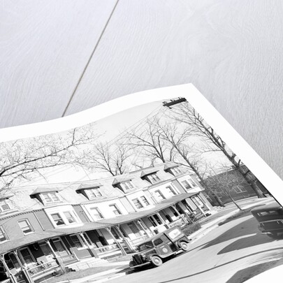 Lancaster, Pennsylvania - Housing. Moderate priced houses near Stehli silk mill by Lewis Hine