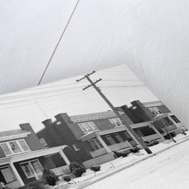 Lancaster, Pennsylvania - Housing. Houses erected by Hamilton Development Company to be sold to their workers, 1936 by Lewis Hine