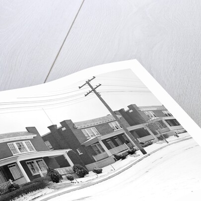Lancaster, Pennsylvania - Housing. Houses erected by Hamilton Development Company to be sold to their workers, 1936 by Lewis Hine