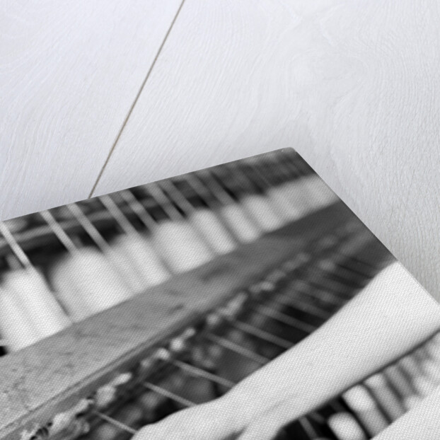 High Point, North Carolina - Textiles. Pickett Yarn Mill. Spinning by Lewis Hine