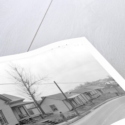 High Point, North Carolina - Housing. Row of company-owned homes of furniture workers by Lewis Hine