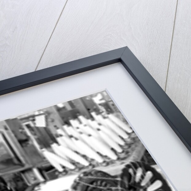 Paterson, New Jersey - Textiles. Looms, March 1937 by Lewis Hine