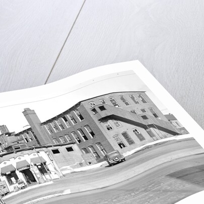 Paterson, New Jersey - Textiles. Deserted silk mill of 21st. Ave, March 1937 by Lewis Hine