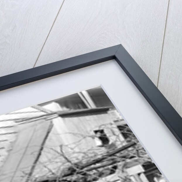 Paterson, New Jersey - Textiles. Rear tenement off Summer St. Former silk workers, March 1937 by Lewis Hine