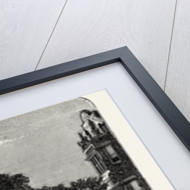 The South or Grand Terrace of the Mansion by Anonymous