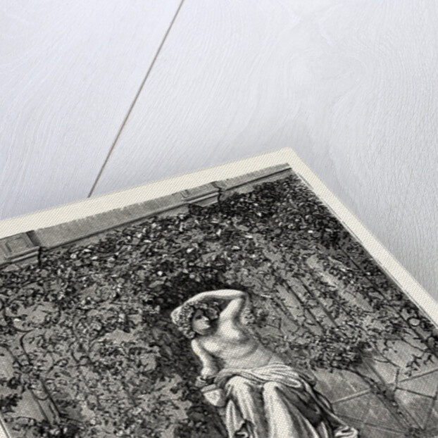 In the Winter Garden. Nymph at her Toilet, Haudmauer, Somerleyton by Anonymous