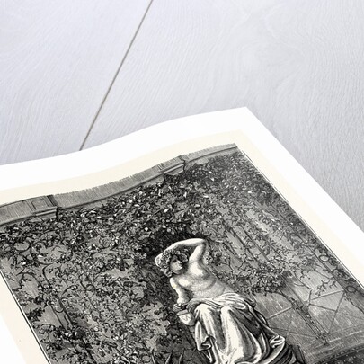 In the Winter Garden. Nymph at her Toilet, Haudmauer, Somerleyton by Anonymous