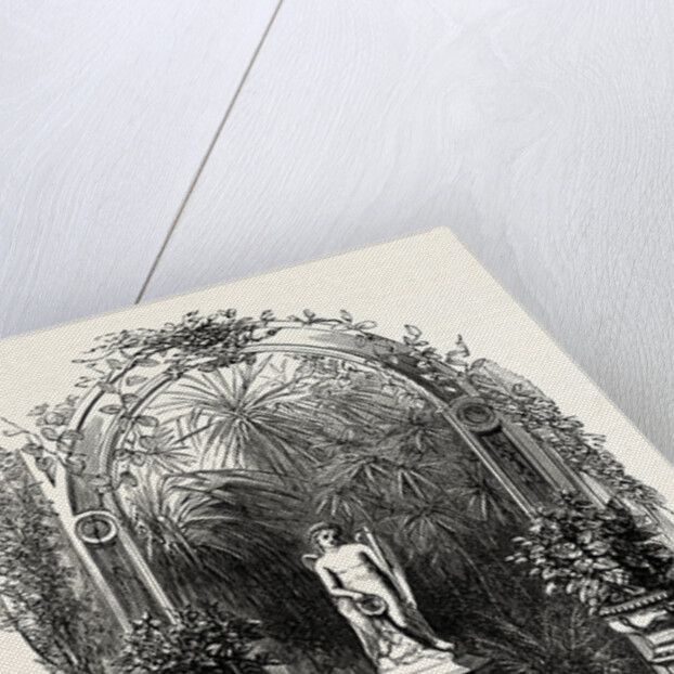 In the Winter Garden. Statue of Hymen, Byrtrom, Somerleyton by Anonymous