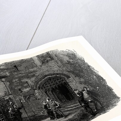 Hever Castle: the Courtyard by Anonymous