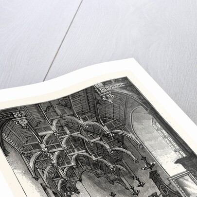 The Great Hall, Burleigh House by Anonymous