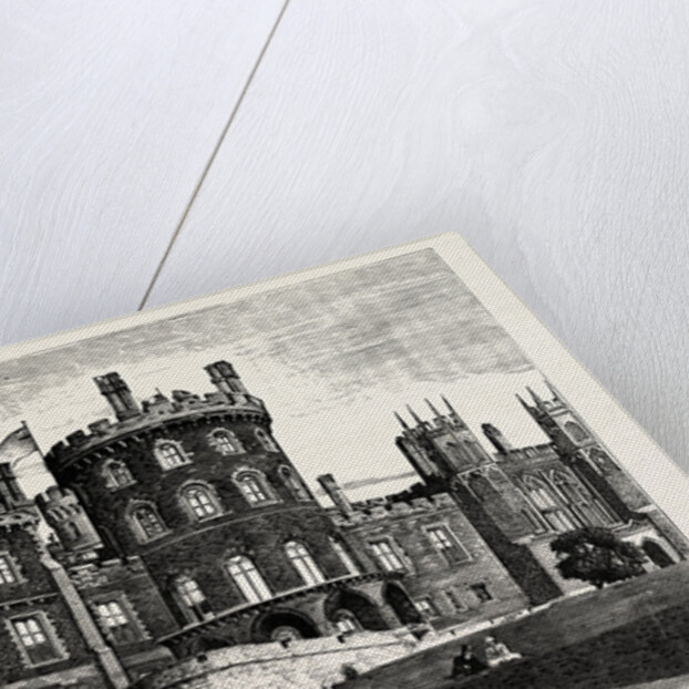 Belvoir Castle from the North-west, showing the Grand Entrance by Anonymous