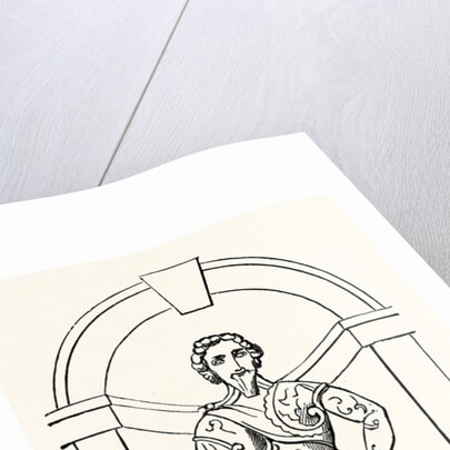 Statue of Sir Richard Leveson in the Courtyard at Trentham by Anonymous