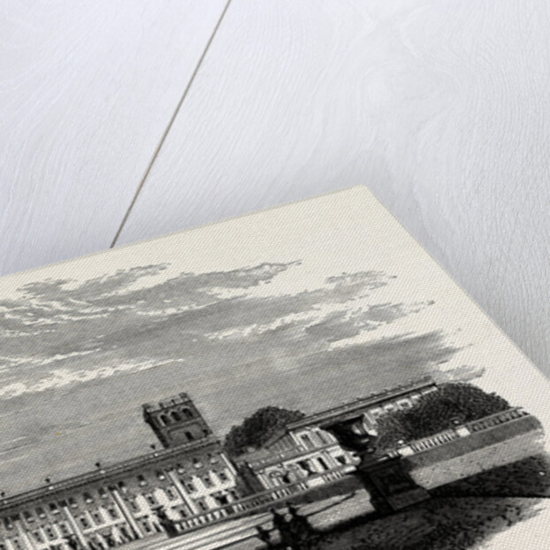 The South Front, from the Italian Gardens, Trentham by Anonymous