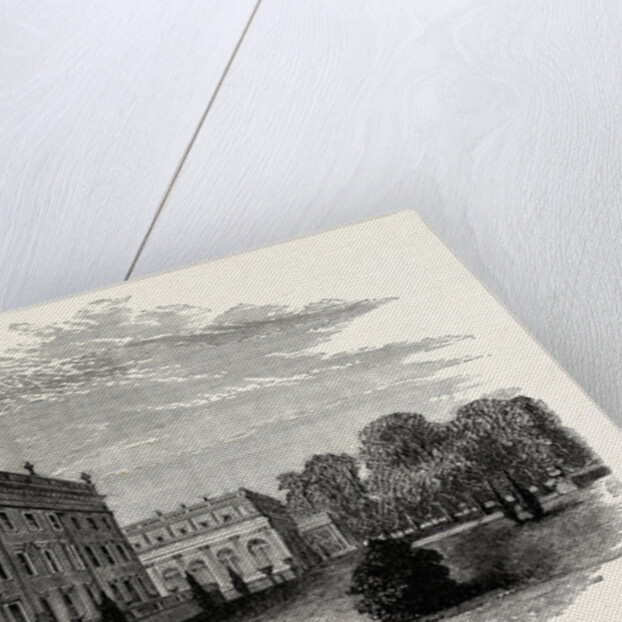 The Conservatory and Private Wing, South Front, Trentham by Anonymous