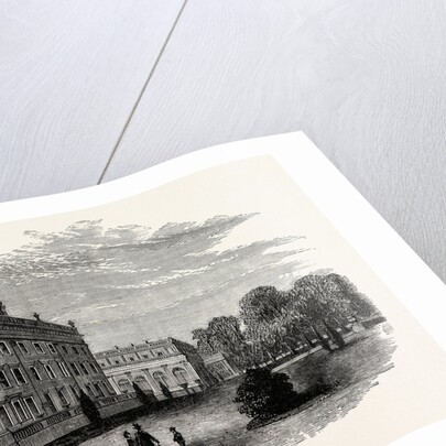 The Conservatory and Private Wing, South Front, Trentham by Anonymous