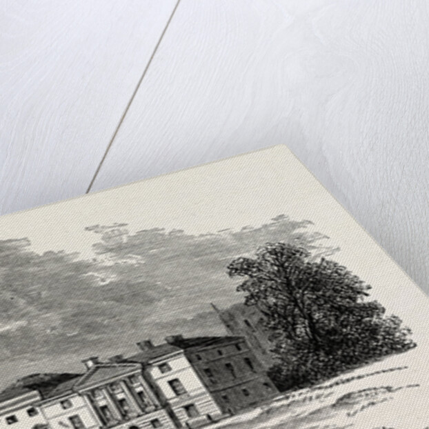 The North Front, Kedleston Hall by Anonymous