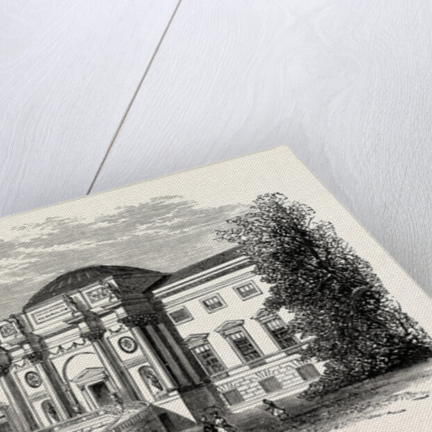 The South or Garden Front, Kedleston Hall by Anonymous