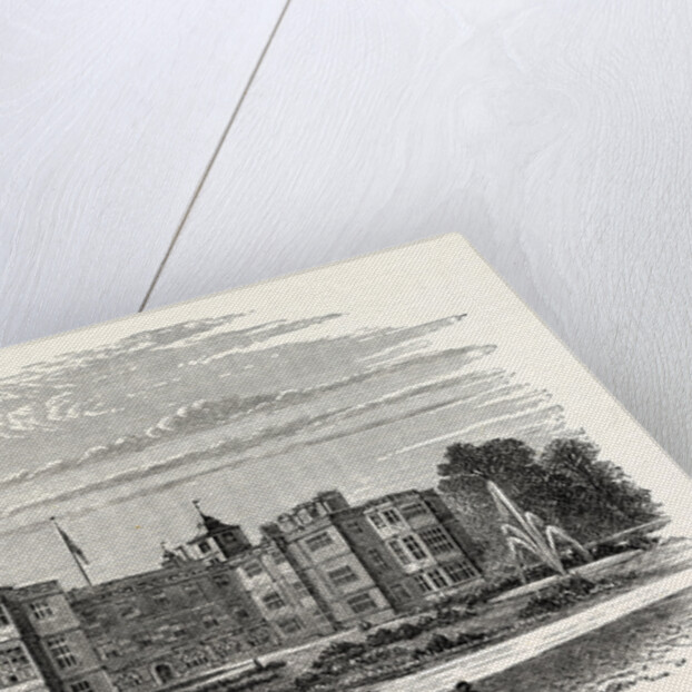 East Front, from the Garden, Audley End by Anonymous