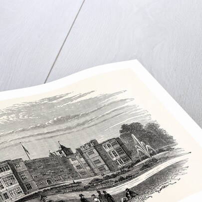 East Front, from the Garden, Audley End by Anonymous