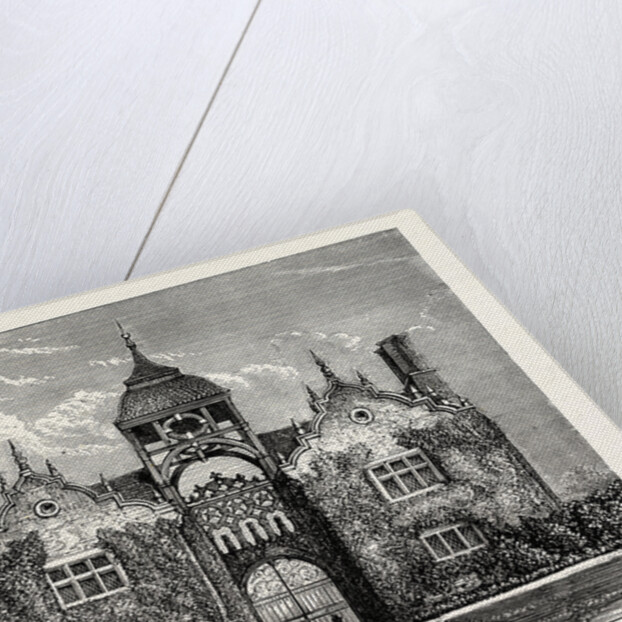 The Gatehouse, as seen from the Mansion, Westwood Park, UK by Anonymous