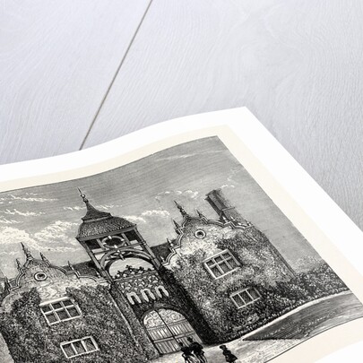 The Gatehouse, as seen from the Mansion, Westwood Park, UK by Anonymous