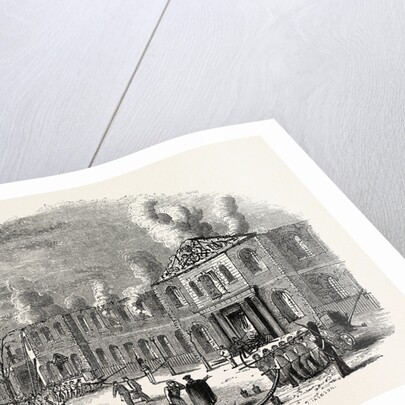 Ruins Great Storehouse, November, 1841, London by Anonymous