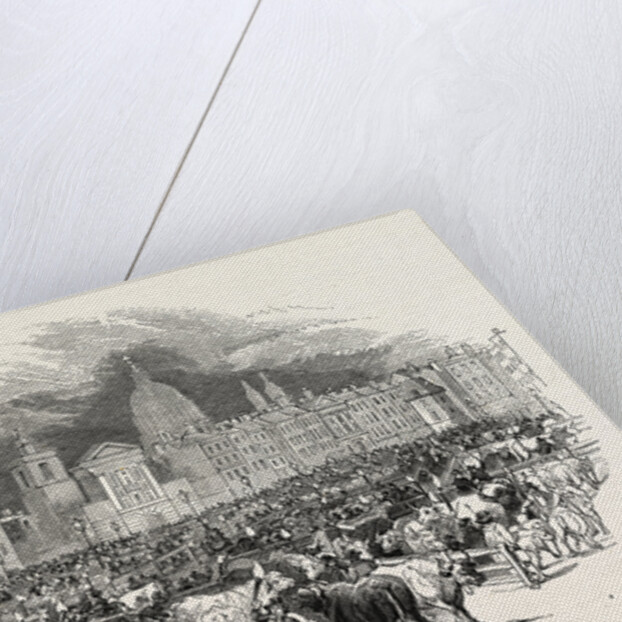 Torchlight View Smithfield, London by Anonymous