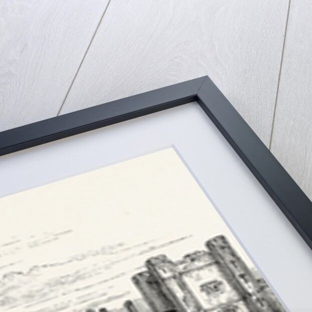 St. James's Palace. Print Hollar, London by Anonymous