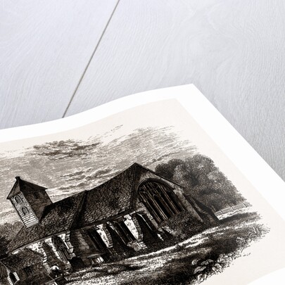 Old Hanworth Church by Anonymous