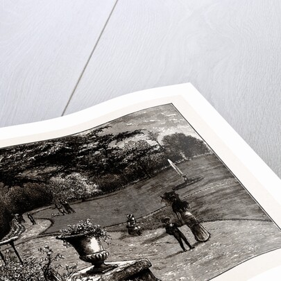 The Gardens of Orleans House, 1882 by Anonymous