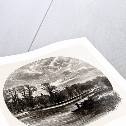 Hampton Court, from the River by Anonymous