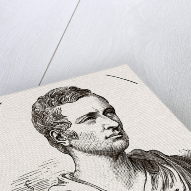 Sir Stamford Raffles, from the Bust By Chantrey by Anonymous