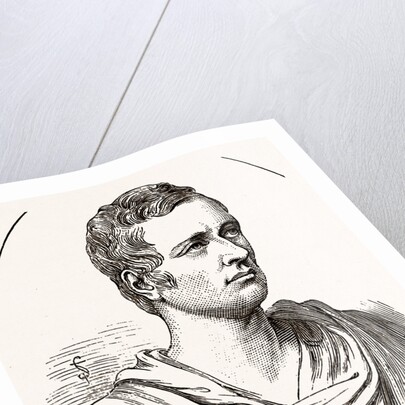 Sir Stamford Raffles, from the Bust By Chantrey by Anonymous