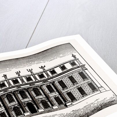 Canons, Elevation of The Original South Front by Anonymous