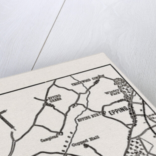 Map Up Epping Forest by Anonymous