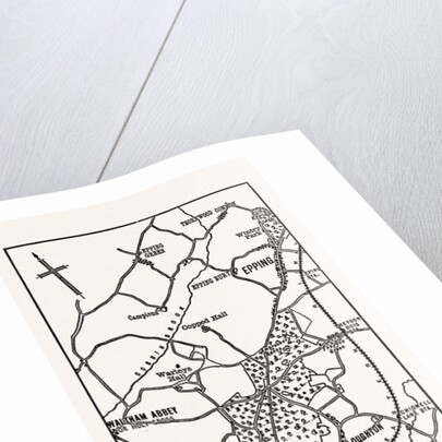 Map Up Epping Forest by Anonymous