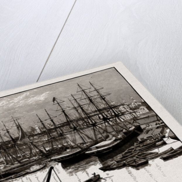 West India Docks, Isles of Dogs, London by Anonymous